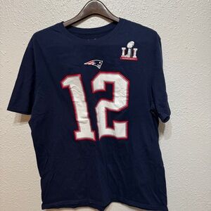 Nike Navy Blue Number 12 Tee sku0003